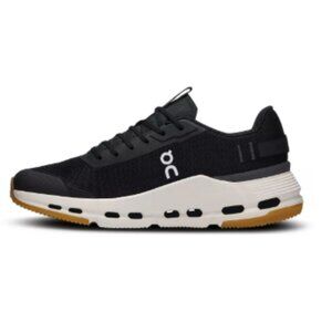 On Women's Cloudnova Form 2 Shoes-Color: Black/Ivory